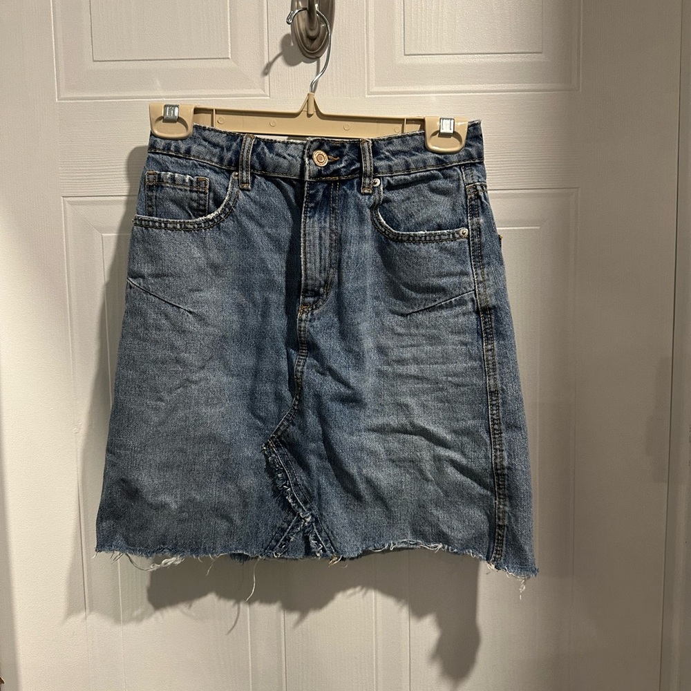 Denim Blue Skirt